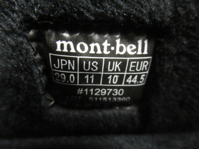 mont-bell（モンベル）  アスペンブーツ メンズ