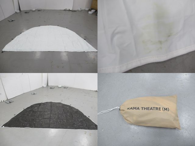 DOD(ディーオーディー) カマボコテント3M カーキ