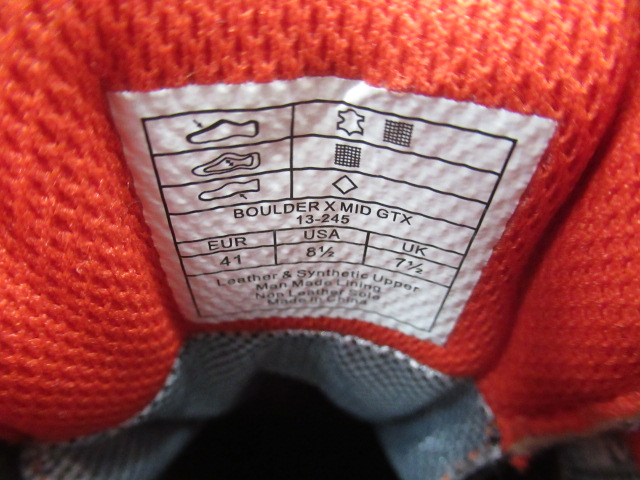 LA SPORTIVA（ラ・スポルティバ）  ボルダー エックス ミッド GTX