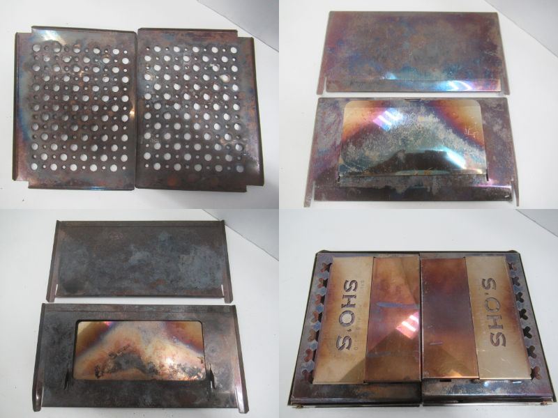 笑's-sho's- コンパクト焚き火グリル B-GO-WING セット