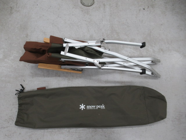 Snow Peak（スノーピーク）  ローチェア30 ブラウン