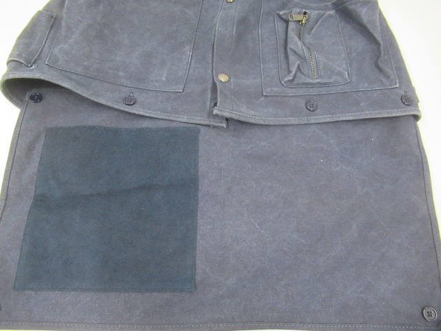 DOD（ディーオーディー）  ベベベノヴェスト ネイビー エプロン ベスト