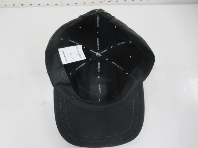and wander（アンドワンダー）  PE/CO cap