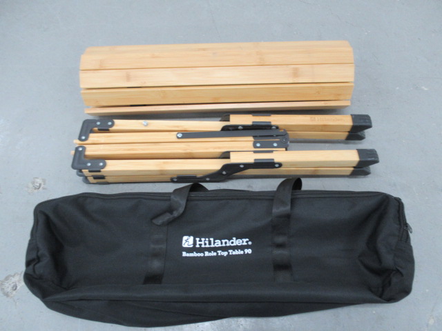 Hilander（ハイランダー）  バンブーロールトップテーブル90cm