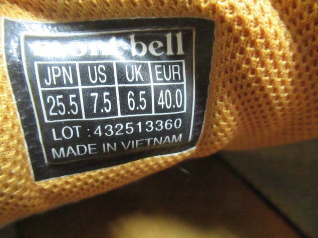 mont-bell（モンベル）  クラッグステッパー