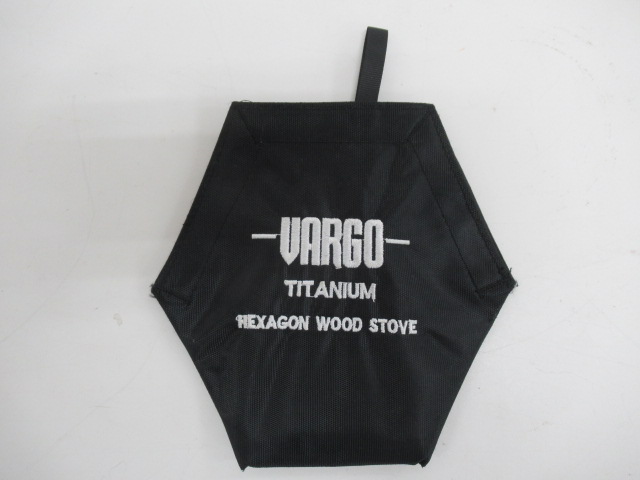 VARGO（バーゴ）  ヘキサゴン ウッドストーブ チタン