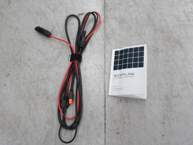 その他ブランド EcoFlow 220W両面受光型ソーラーパネル