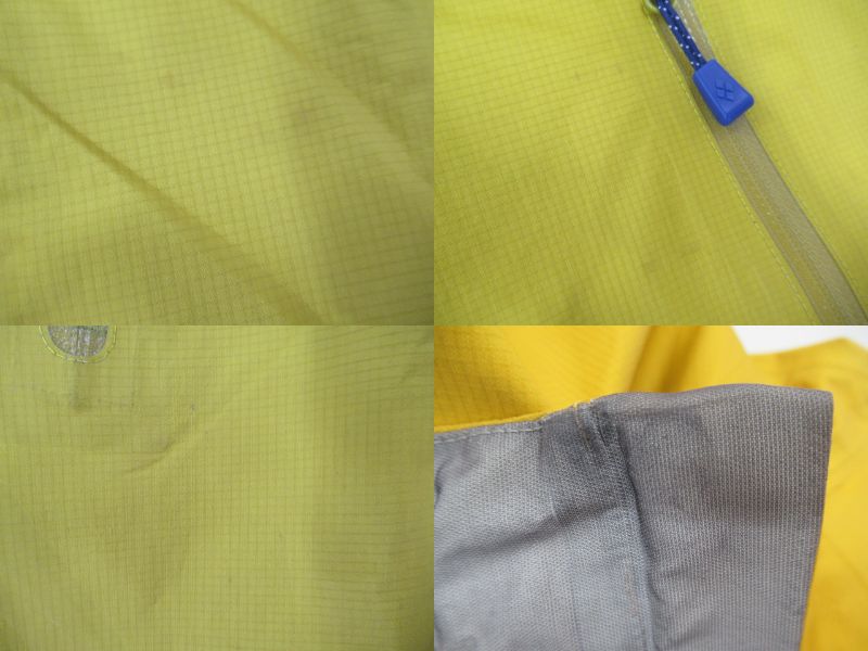 mont-bell（モンベル）  ストームクルーザージャケット メンズ Sサイズ イエロー