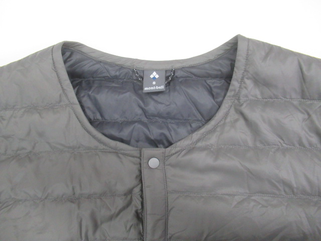 mont-bell(モンベル) スペリオダウン ラウンドネックジャケット Sサイズ グレー