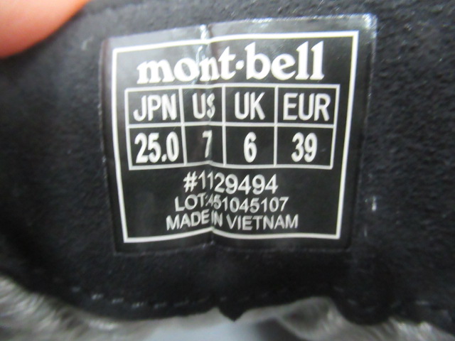 mont-bell（モンベル）  ラップランドストライダー メンズ グレー