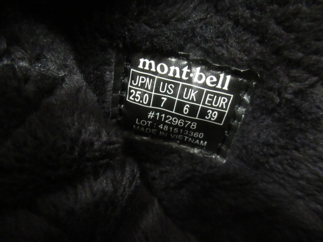 mont-bell（モンベル）  コルチナブーツ メンズ