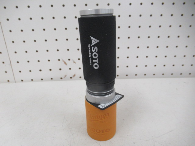 SOTO（ソト・新富士バーナー）  Danner Hinoto レザーケース＋レザータンクカバー