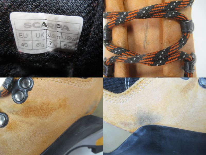 SCARPA（スカルパ）  モンブラン GTX+スーパーフィート