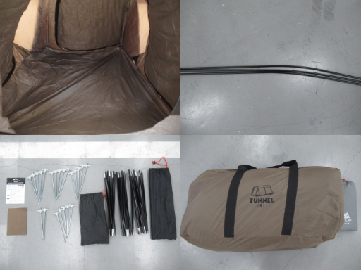 その他ブランド  VASTLAND トンネルテントS グランドシートセット