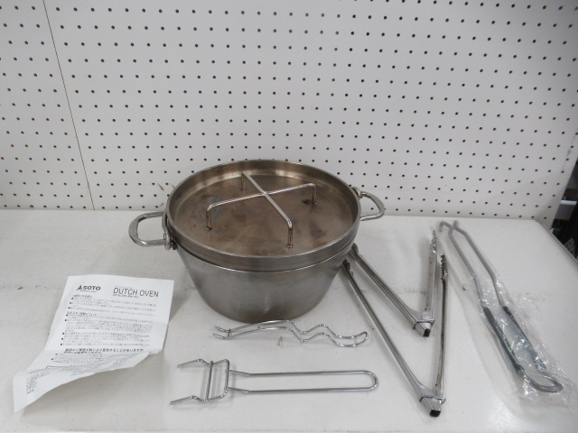 SOTO（ソト・新富士バーナー）  ステンレスダッチオーブン 10インチ セット ST-910