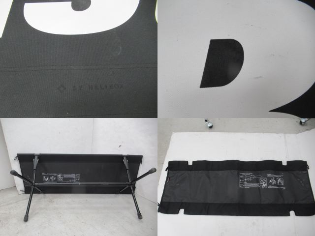 Helinox（ヘリノックス）  F.C.R.B X Helinox エンブレム折り畳みベンチ