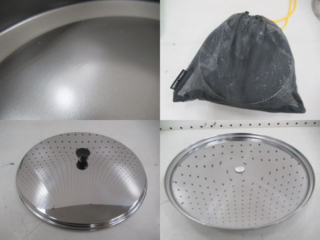 UNIFLAME（ユニフレーム）  山フライパン17cm深型 山リッドセット