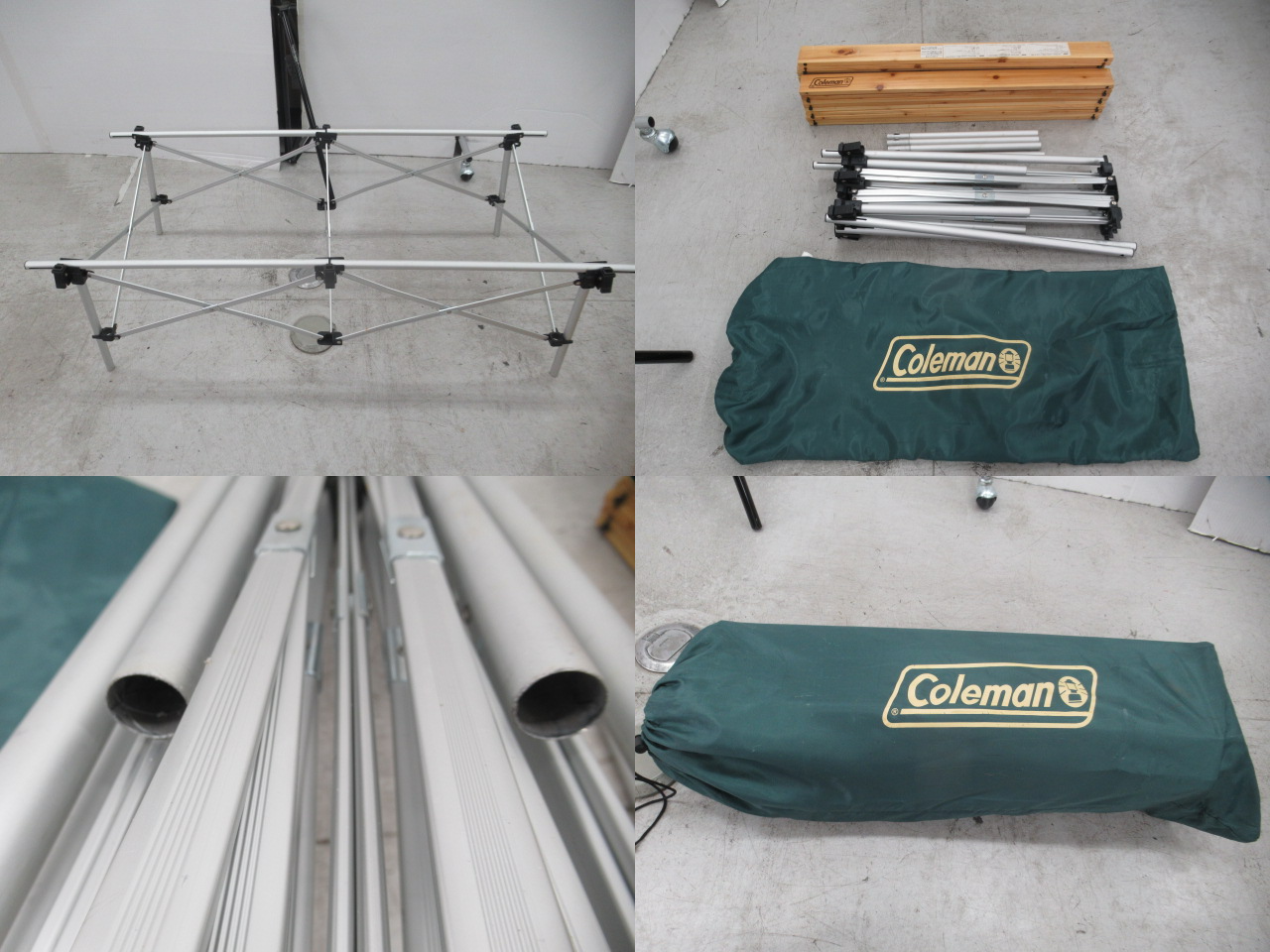 Coleman（コールマン）  ナチュラルウッドロールテーブル 120