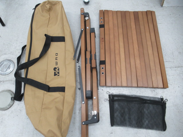 WAQ（ワック）  WAQ フォールディングウッドテーブル