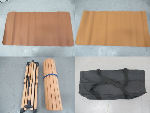 Hilander（ハイランダー）  ロールトップテーブル ウッド 120 HCA-0207