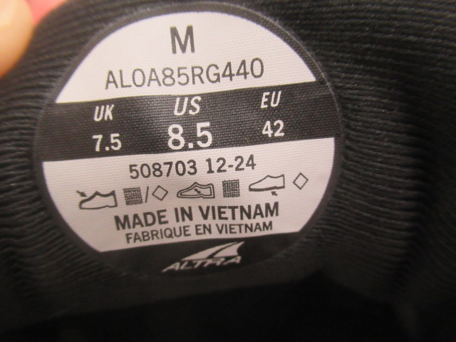 ALTRA(アルトラ) ローンピーク 9+ ブルー