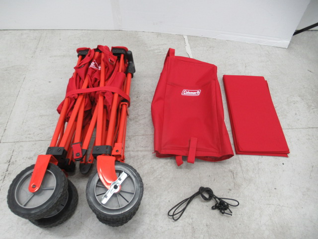 Coleman（コールマン）  アウトドアワゴン レッド
