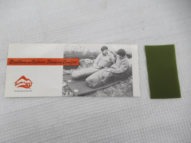 THERMAREST（サーマレスト）  カスケードデザイン CAMP REST キャンプレスト