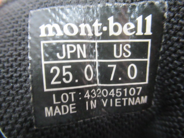 mont-bell（モンベル）  ツオロミー ブーツ