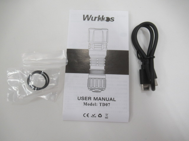 その他ブランド  Wurkkos TD07 タクティカル懐中電灯