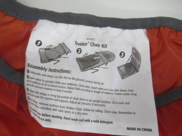 THERMAREST（サーマレスト）  トレッカーチェア キット20 2点セット