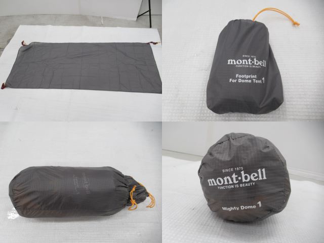 mont-bell（モンベル）  マイティドーム1+グラウンドシート