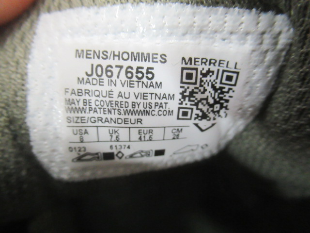 MERRELL（メレル）  トレイル グローブ 7