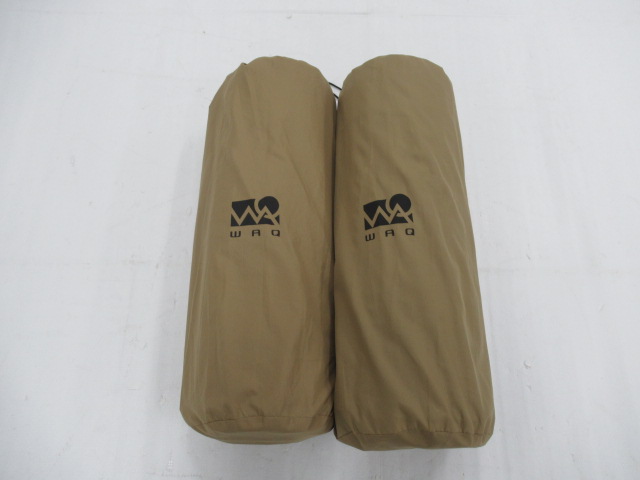 WAQ（ワック）  インフレータブル式マット 8cm 2点セット