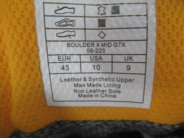 LA SPORTIVA（ラ・スポルティバ）  ボルダーX ミッド GTX
