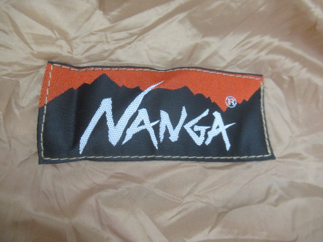 NANGA（ナンガ）  ダウンバッグ 500STD