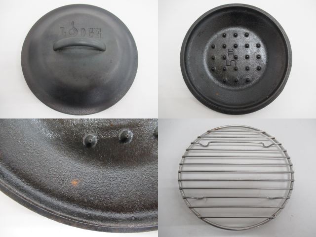 LODGE(ロッジ) スキレット 8インチ・カバーセット
