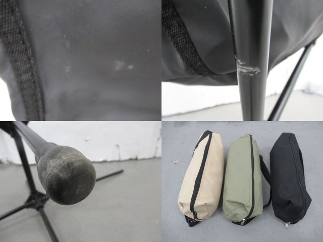 BUNDOK(バンドック) ポータブルチェア 3脚セット
