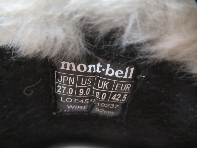 mont-bell(モンベル) ヴェイルブーツ