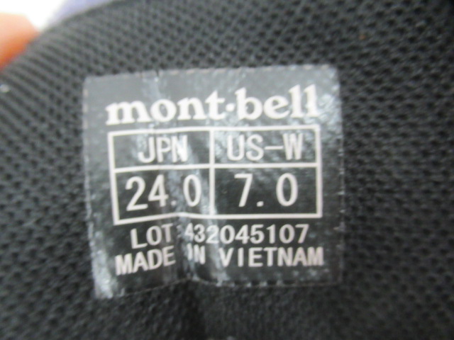 mont-bell（モンベル）  タイオガブーツ レディース