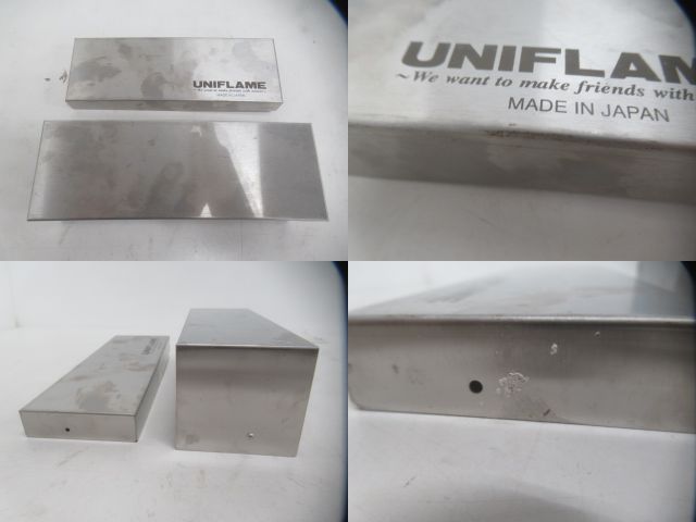 UNIFLAME(ユニフレーム) キャニスターメタルケース3・UFキャニスター3点セット