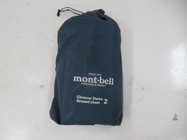 mont-bell（モンベル）  クロノスドーム2型+グラウンドシート