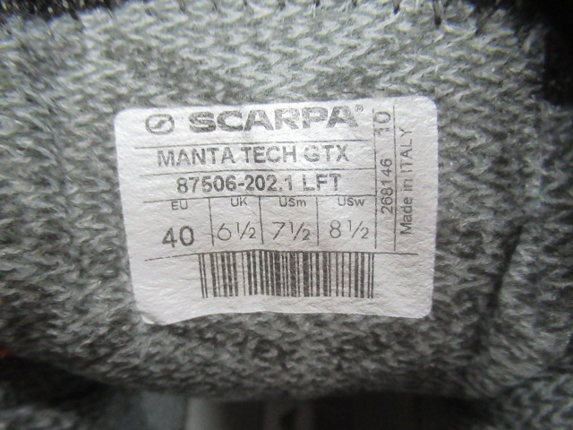 SCARPA(スカルパ) マンタテック GTX