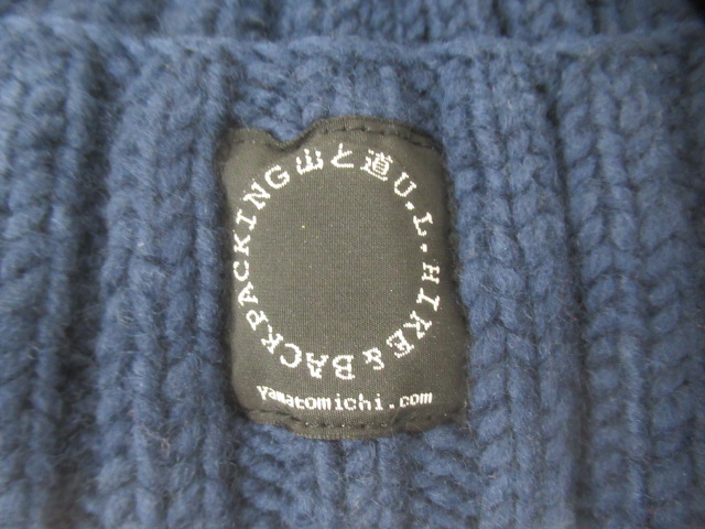 山と道 Merino Knit Cap ネイビー