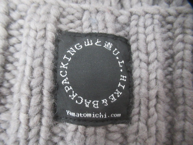 山と道 Merino Knit Cap グレー