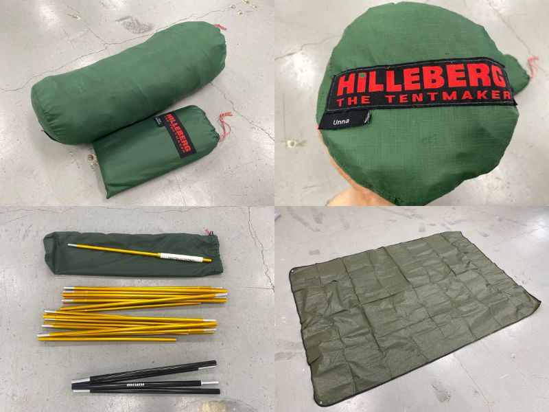 Hilleberg（ヒルバーグ）  ウナ+フットプリント