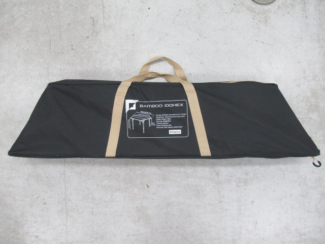 KingCamp(キングキャンプ) KingCamp バンブー100X 折りたたみヘキサテーブル