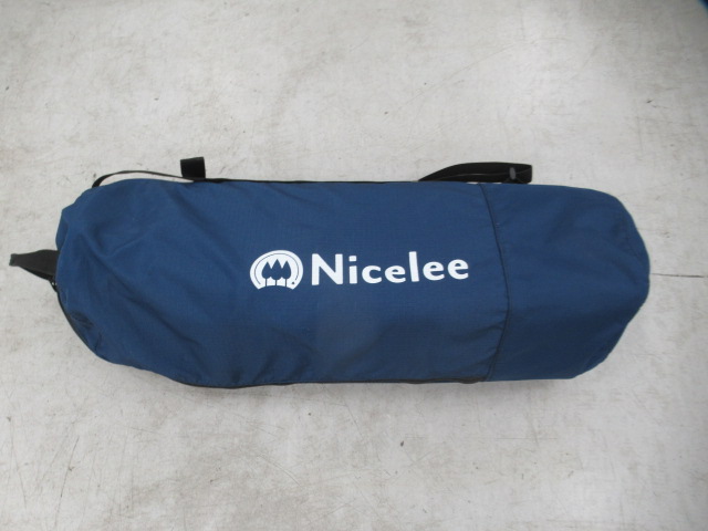 その他ブランド  Nicelee 2WAY アウトドアコット ブルー (1)