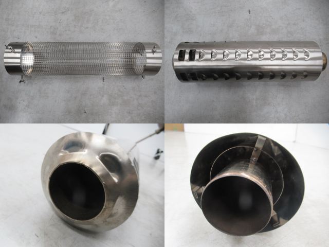 tent-Mark DESIGNS(テンマクデザイン) ウッドストーブM サイドヴュー セット 63mm