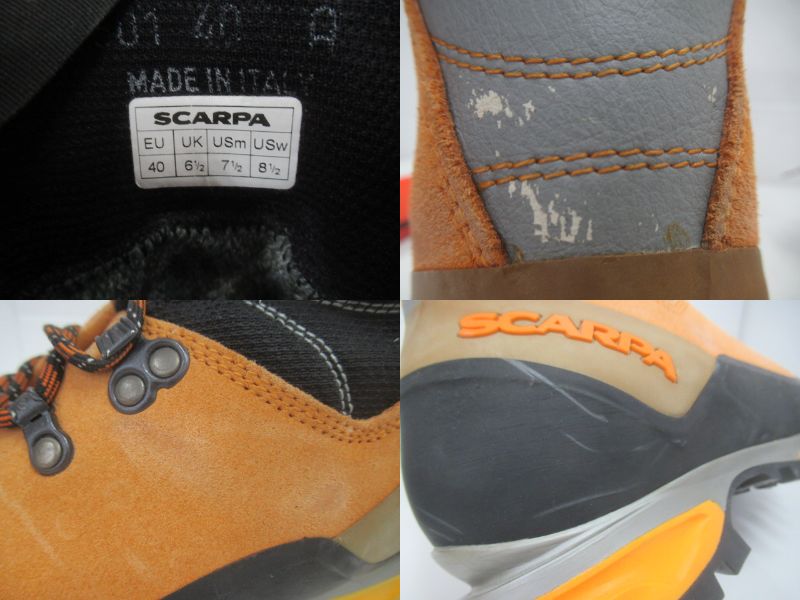 SCARPA（スカルパ）  モンブランGTX+スーパーフィート