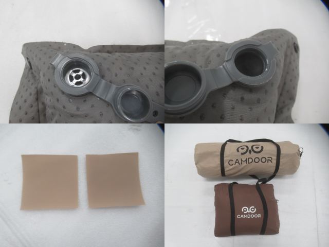 その他ブランド  CAMDOOR 厚手エアーマット・シュラフセット